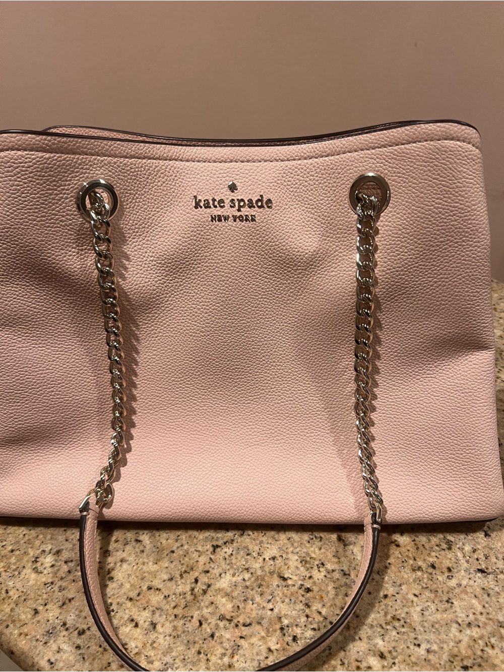 kate spade JordynBlush Pink Chain-Handle Tote